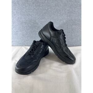 SAS Women’s sz 7 Tour Lace Up Sneaker Black Leather Diabetic Medicare Comfort